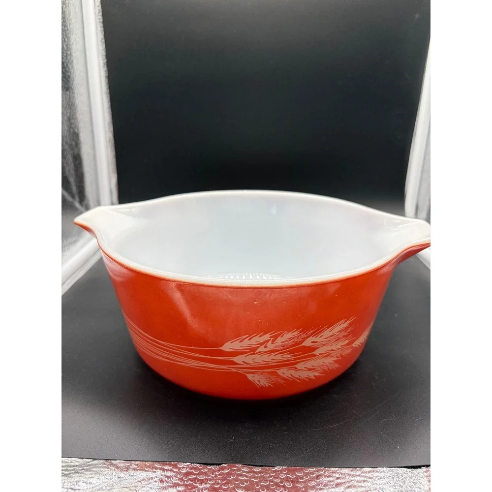 Pyrex Autum Harvest Wheat Mixing Biwl‎ #475-B